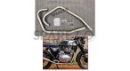 Royal Enfield GT and Interceptor 650cc SS LH-RH Exhaust Header Pipe Matt Finish - SPAREZO